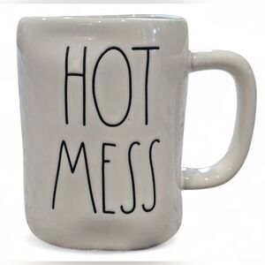 Rea Dunn Ceramic 'Hot Mess' Mug. New Without Tags